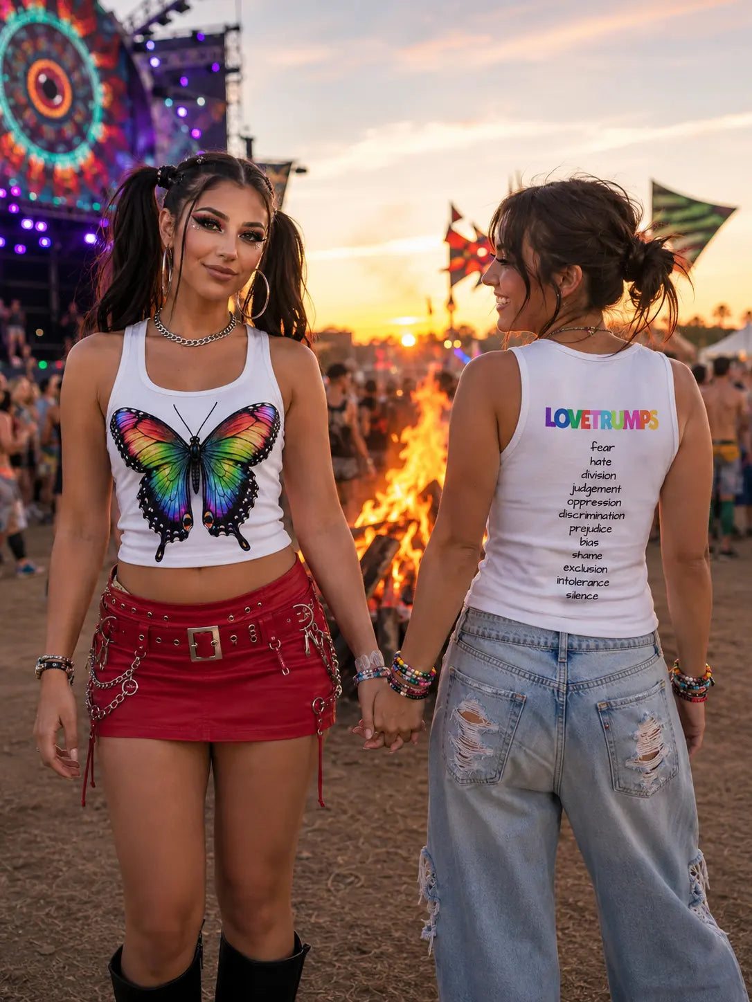 Universal-Love-Collection Sweet Talks Tees