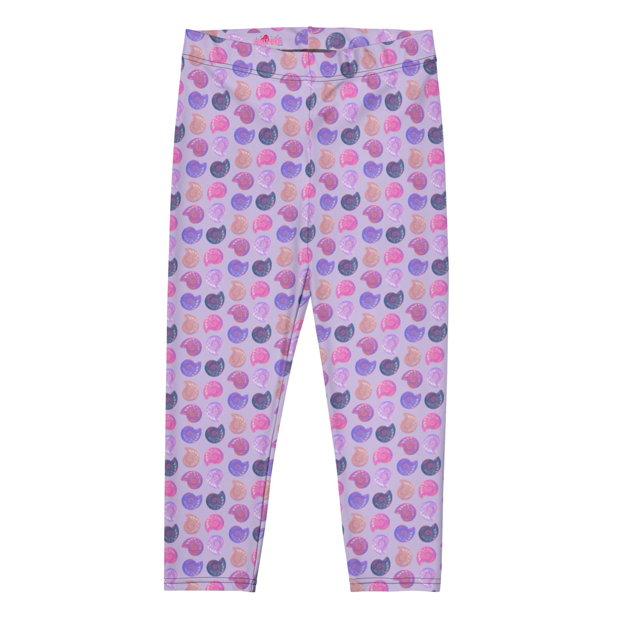 all-over-print-capri-leggings-white-front-69fe8864bdb4f - Sweet Talks Tees