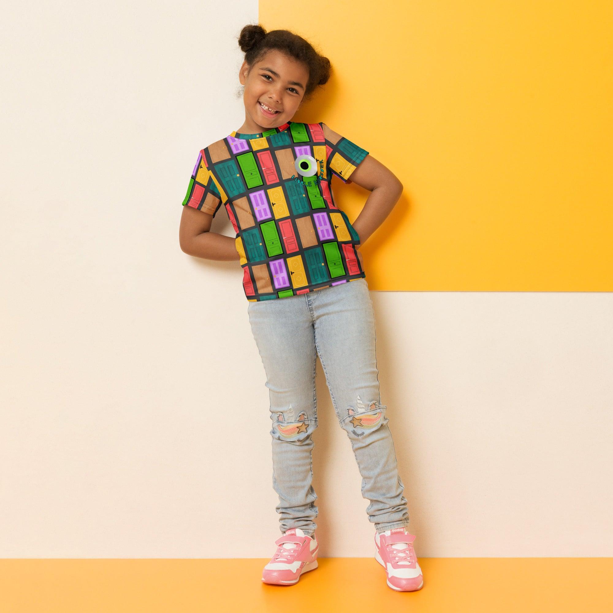 all-over-print-kids-crew-neck-t-shirt-white-front-69fa0cae8857c - Sweet Talks Tees