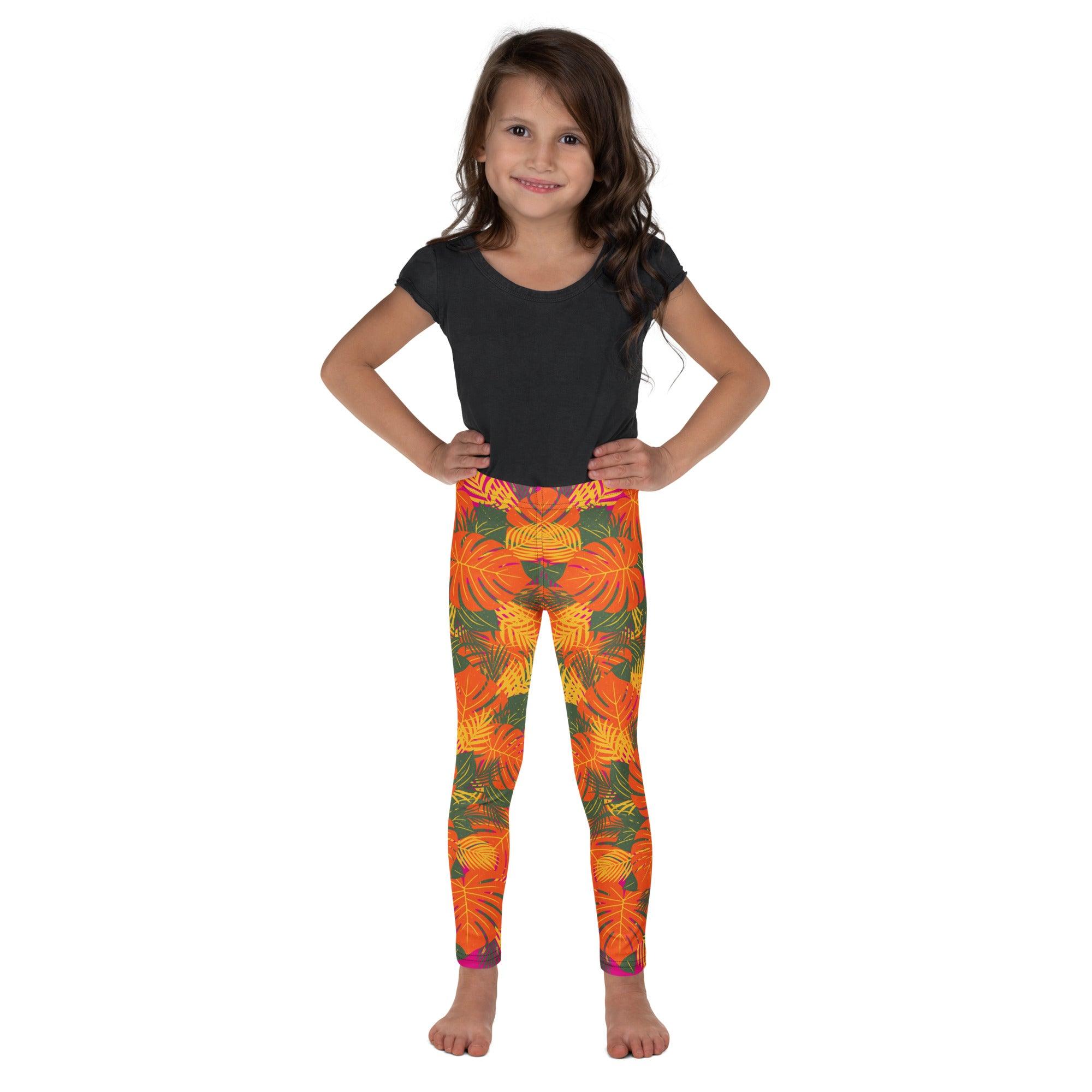 all-over-print-kids-leggings-white-front-69fb633075c5c - Sweet Talks Tees