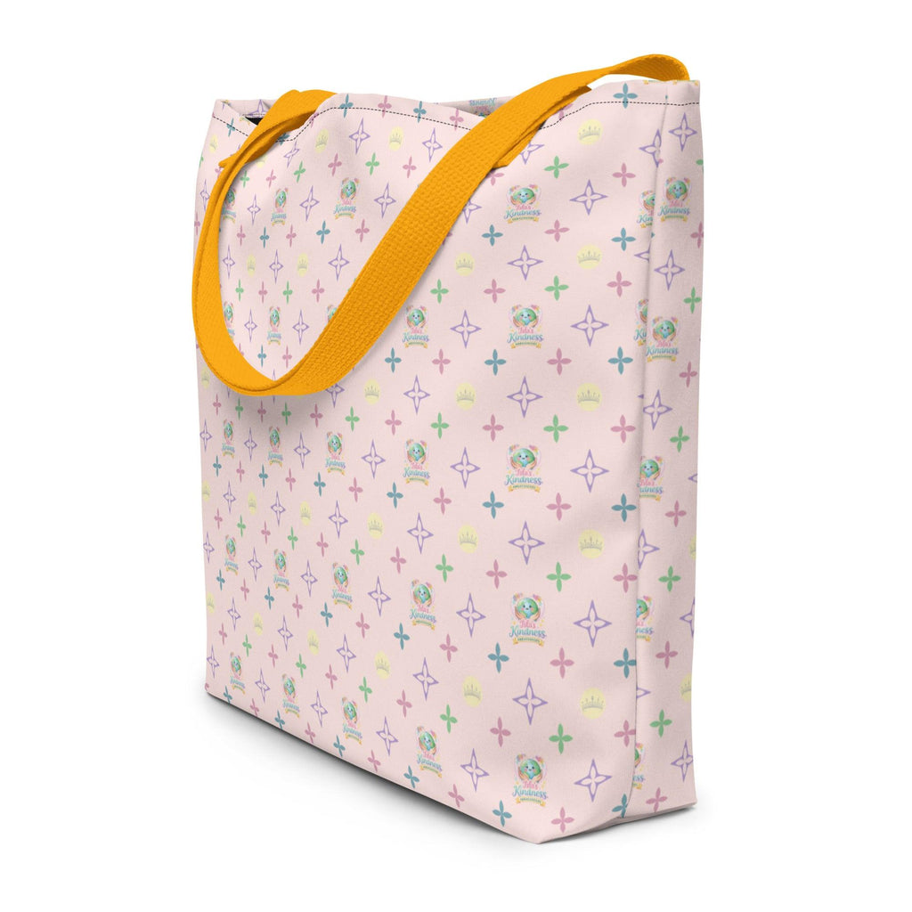 all-over-print-large-tote-bag-w-pocket-yellow-front-6a12cfc4eabd5 - Sweet Talks Tees