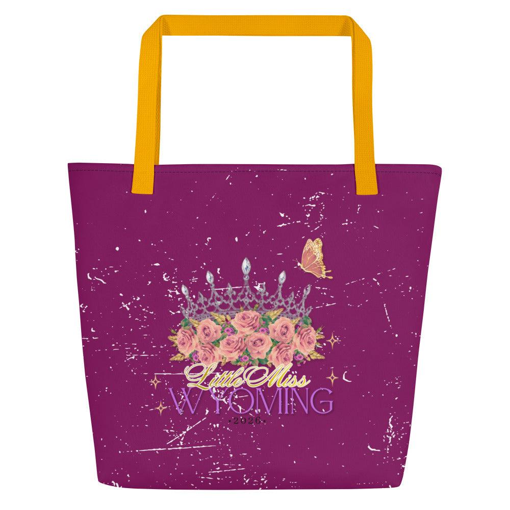 all-over-print-large-tote-bag-w-pocket-yellow-front-6a12d3687995d - Sweet Talks Tees
