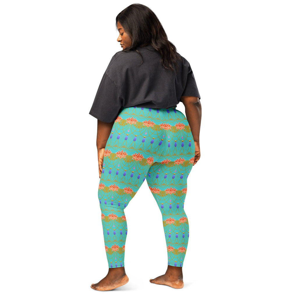 all-over-print-leggings-white-back-69fe674847848 - Sweet Talks Tees