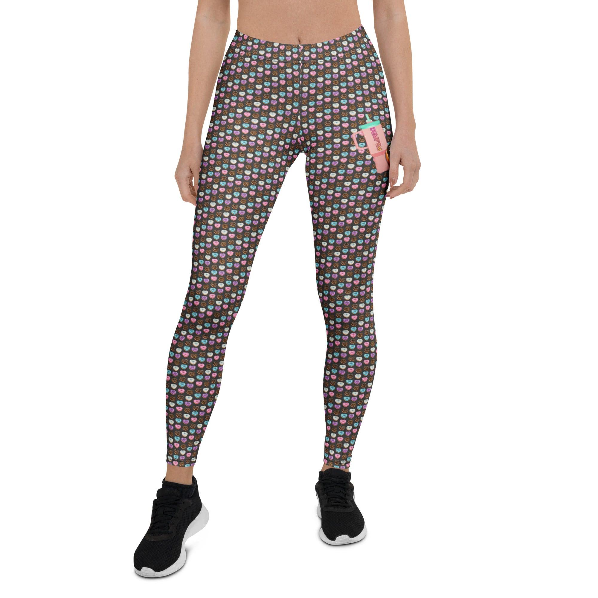 all-over-print-leggings-white-front-69971d874efe8 - Sweet Talks Tees