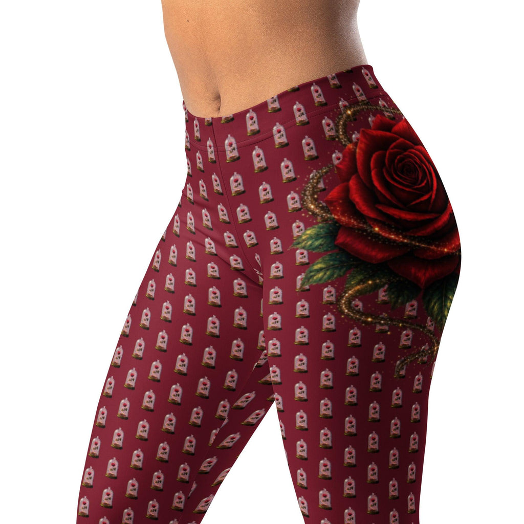 all-over-print-leggings-white-left-front-2-69fcaa30ec40c - Sweet Talks Tees