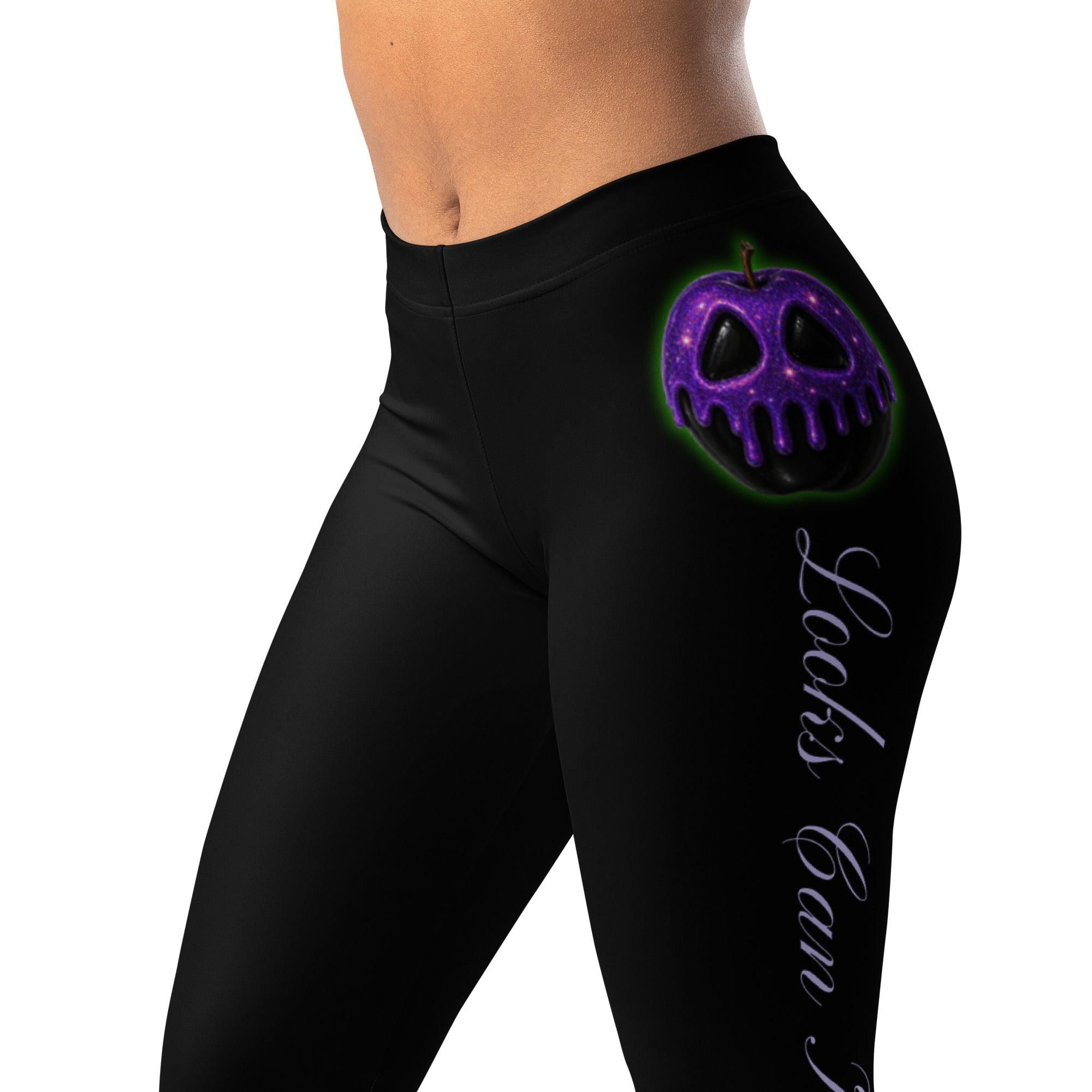 all-over-print-leggings-white-left-front-2-69fce0c7173ec - Sweet Talks Tees