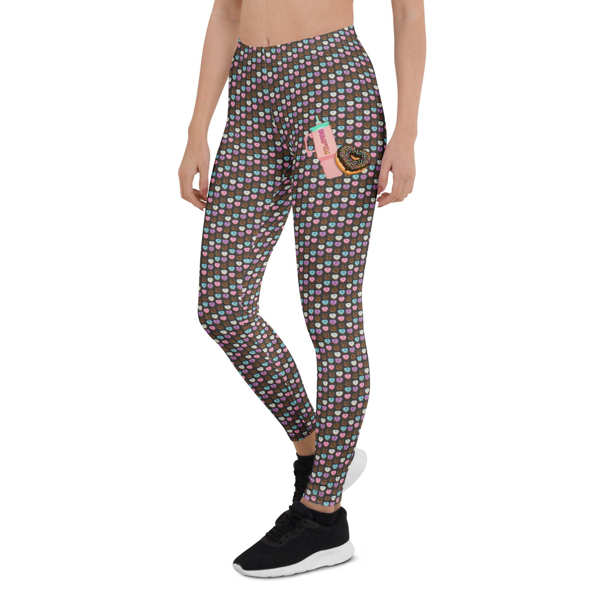 all-over-print-leggings-white-left-front-69971d874cf63 - Sweet Talks Tees