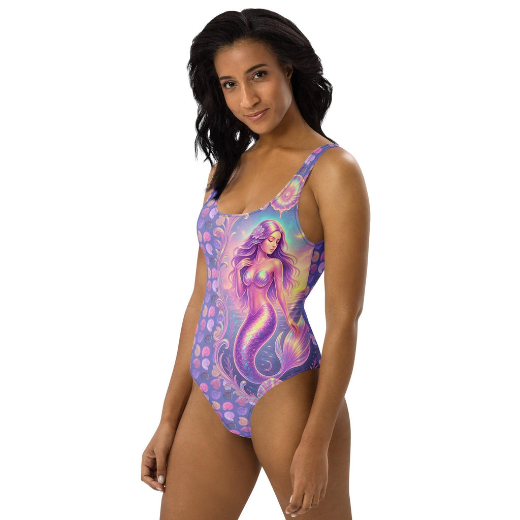 all-over-print-one-piece-swimsuit-white-left-69fdad9d9ab75 - Sweet Talks Tees