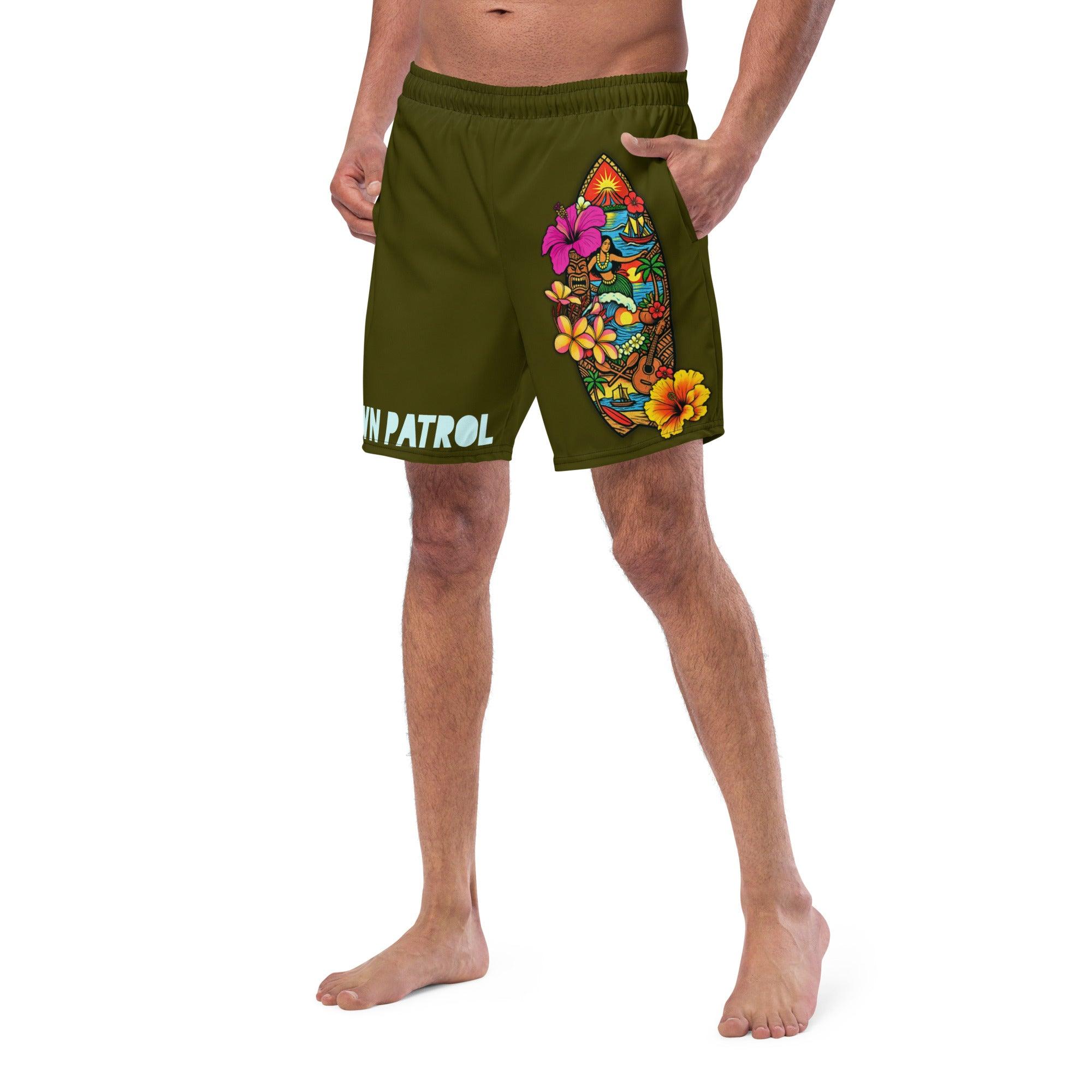 all-over-print-recycled-swim-trunks-white-left-front-69fd5fcc6dec0 - Sweet Talks Tees