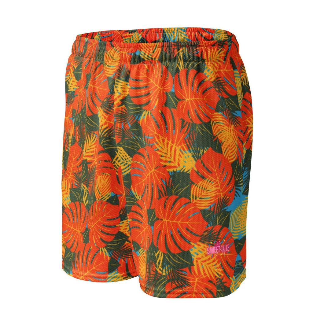 all-over-print-recycled-unisex-mesh-shorts-white-left-front-69fba14d4b519 - Sweet Talks Tees