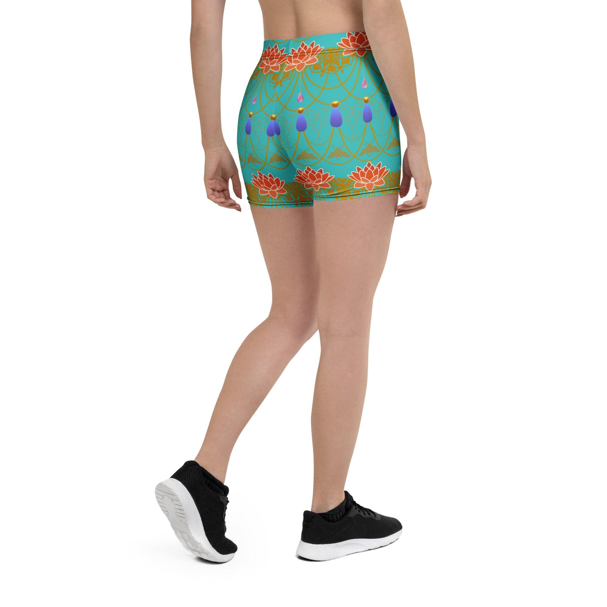 all-over-print-shorts-white-back-69fe65089f084 - Sweet Talks Tees