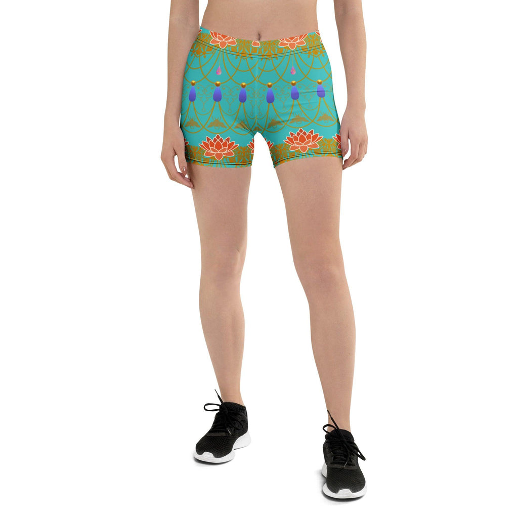 all-over-print-shorts-white-front-69fe65089d23f - Sweet Talks Tees