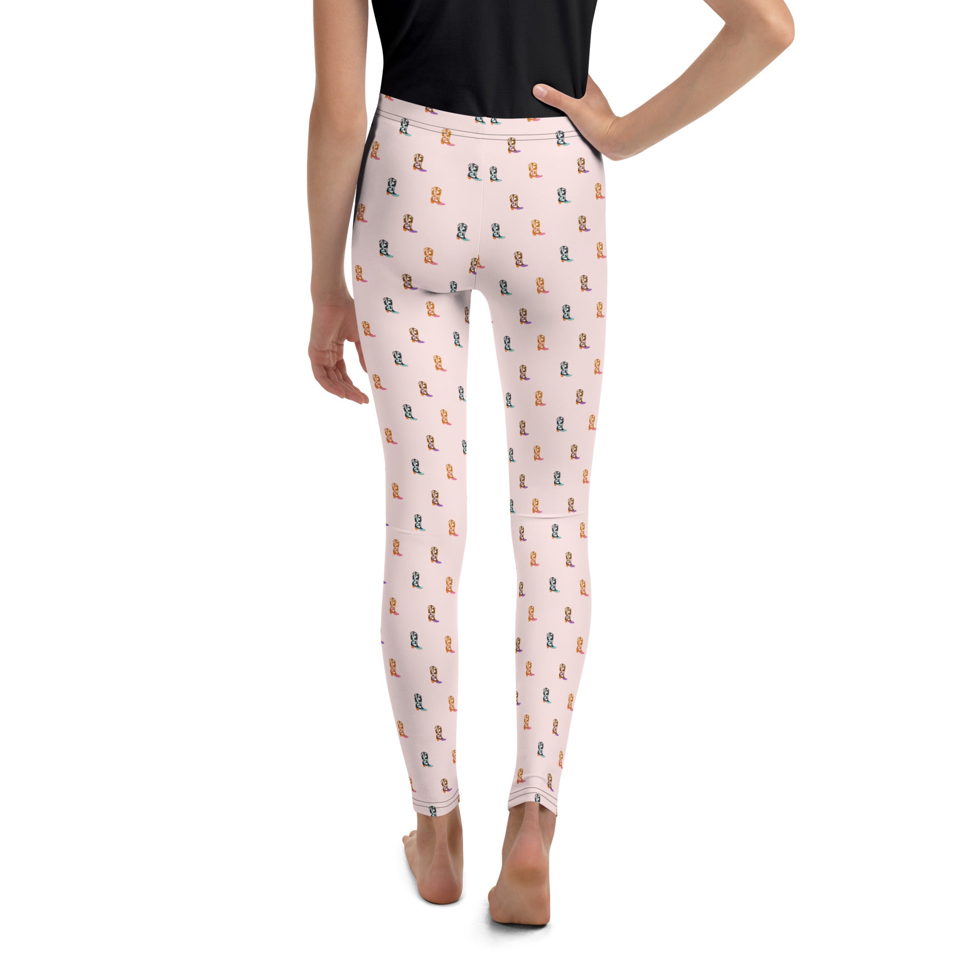 cowgirl themed leggings for girls boutique clothing