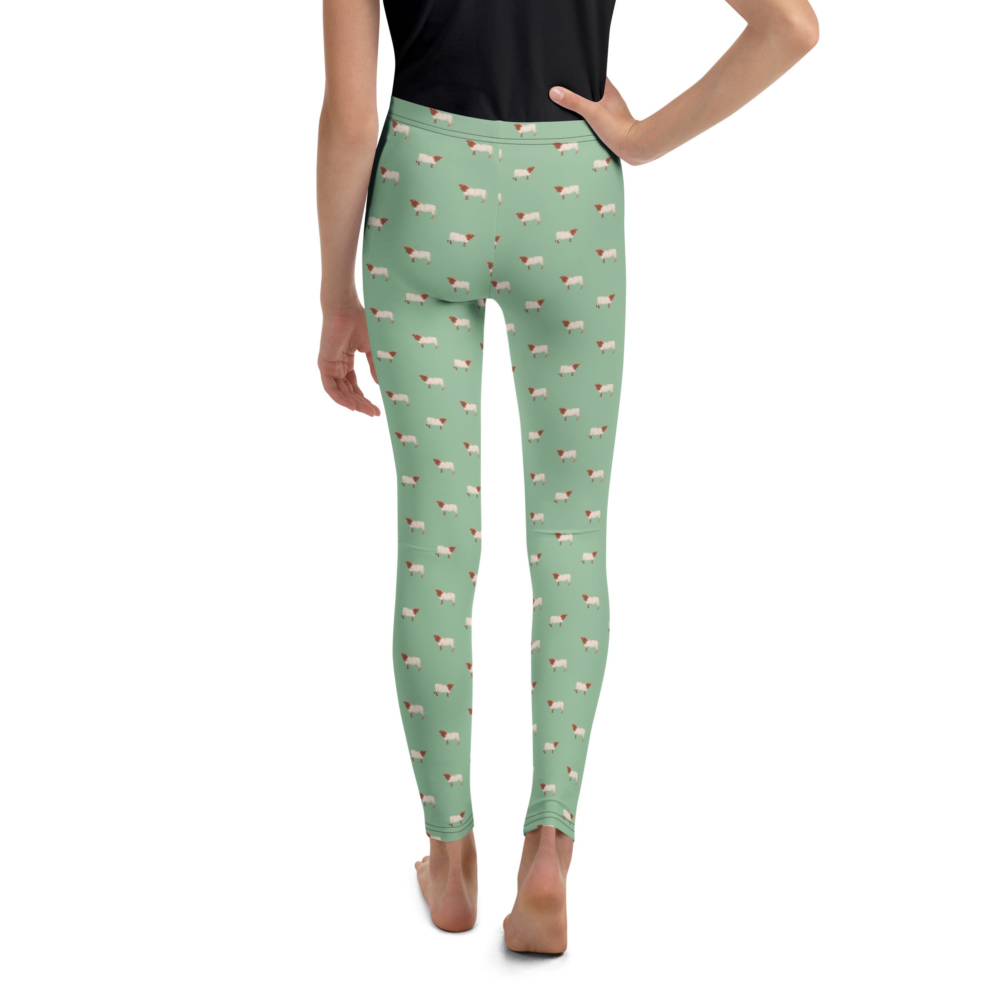 western themed leggings for girls comfortable fit