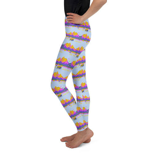 all-over-print-youth-leggings-white-left-69e01ac4b0d6c - Sweet Talks Tees