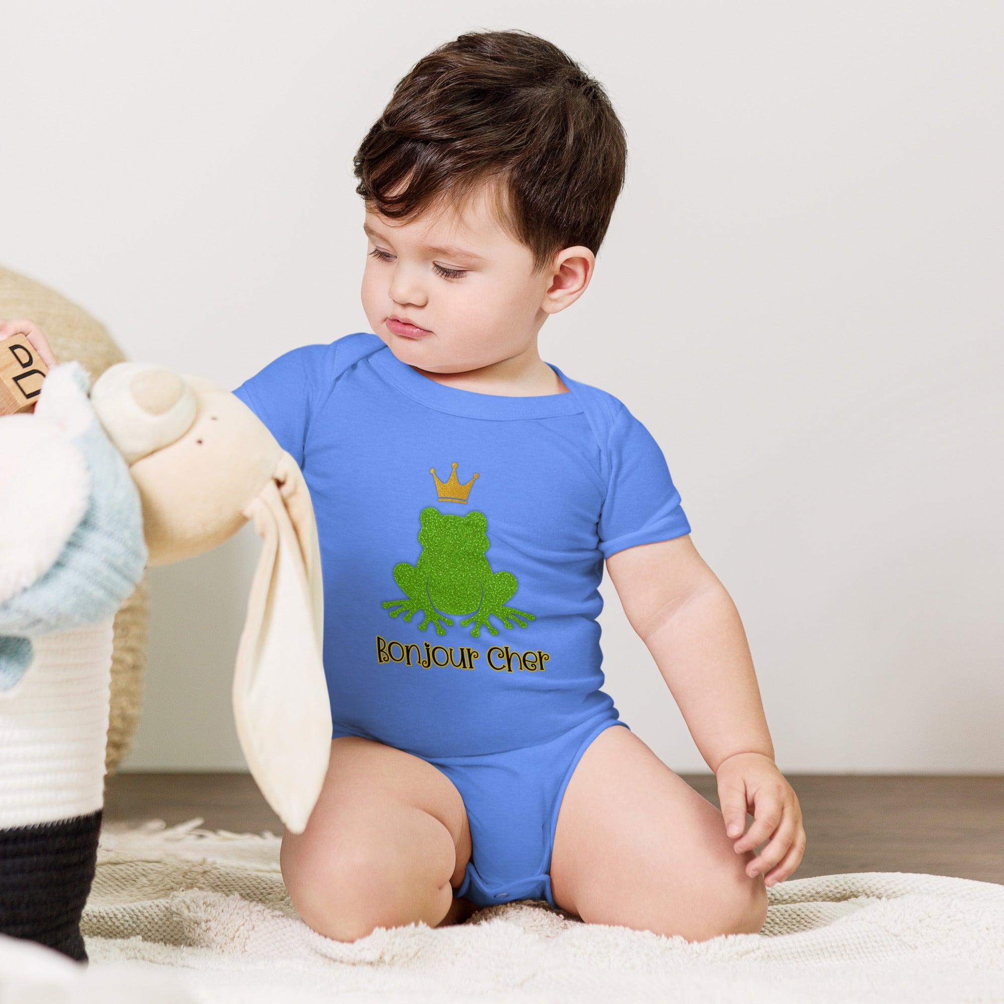 baby-short-sleeve-one-piece-heather-columbia-blue-front-69fe91024d2e6 - Sweet Talks Tees