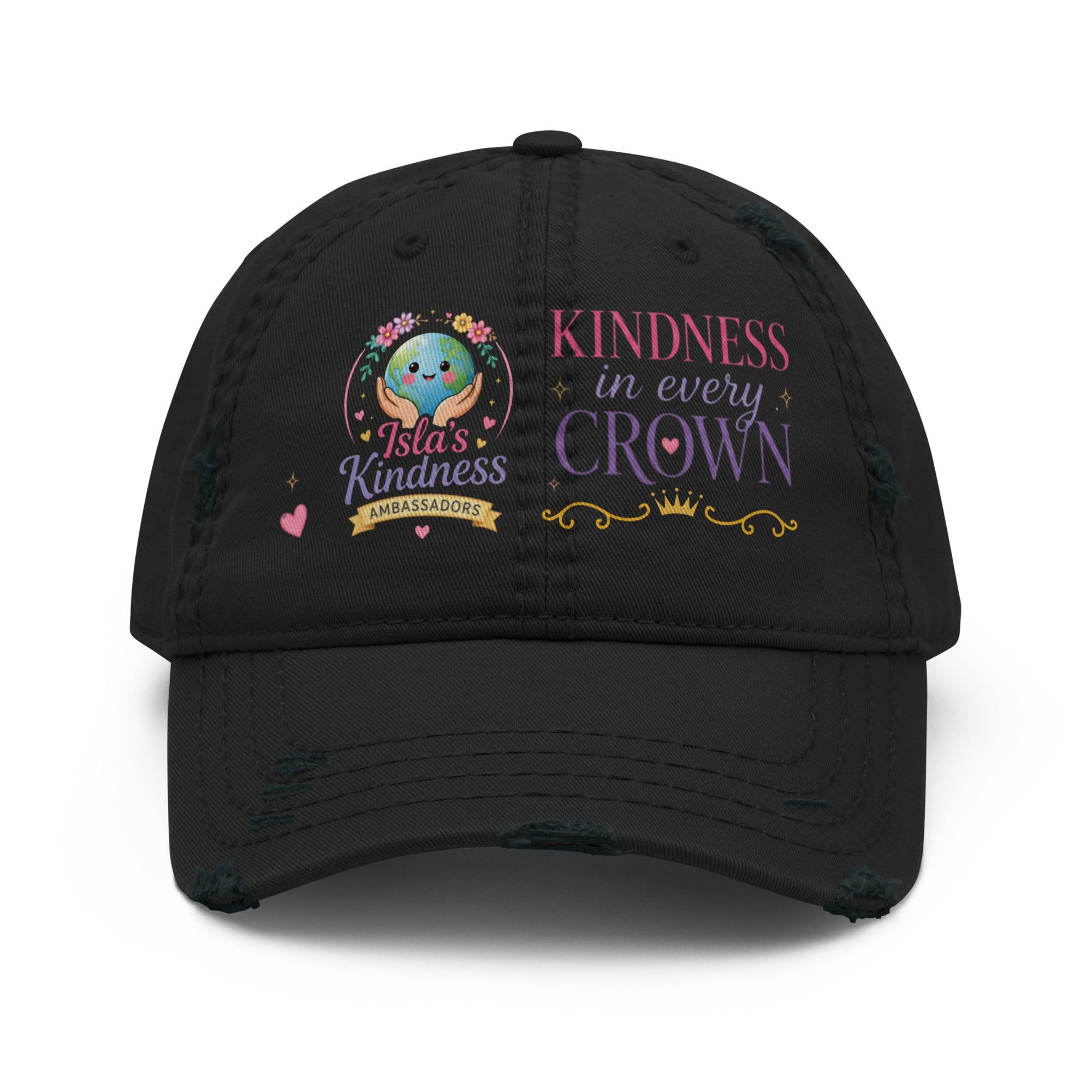distressed-dad-hat-black-front-6a12ecc61a5d5 - Sweet Talks Tees