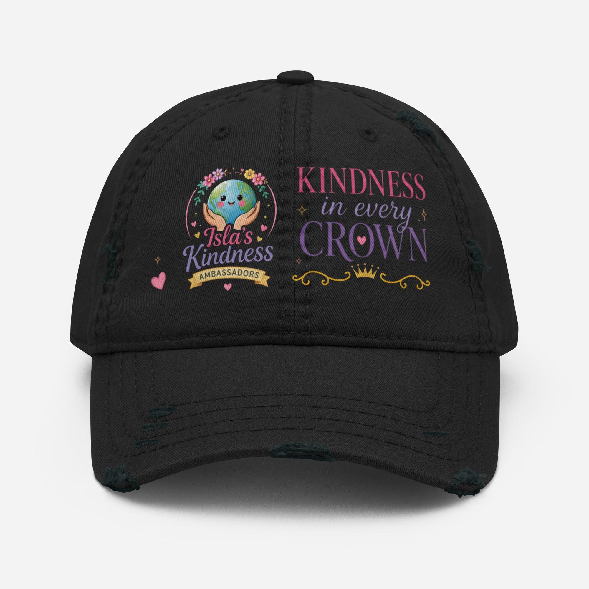 distressed-dad-hat-black-front-6a12ecc61ce81 - Sweet Talks Tees