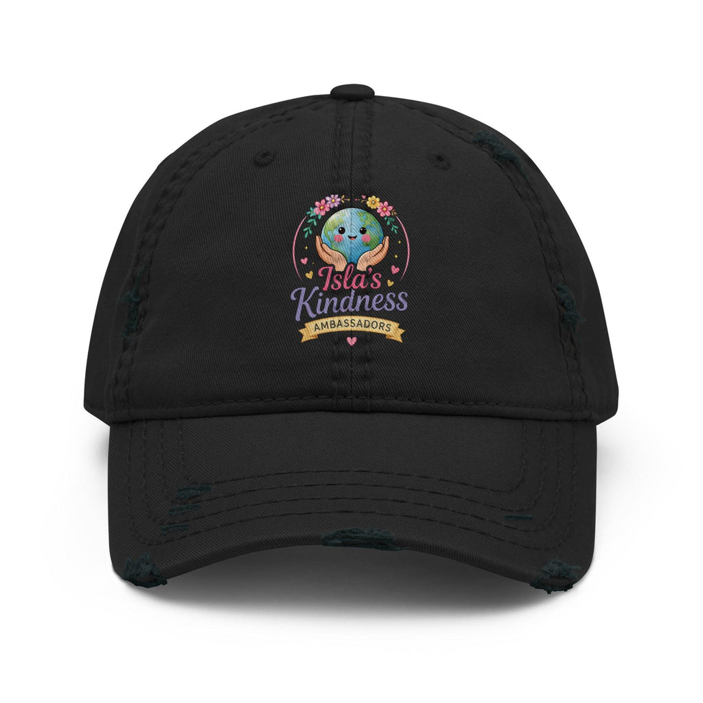 distressed-dad-hat-black-front-6a132ab96c5f2 - Sweet Talks Tees