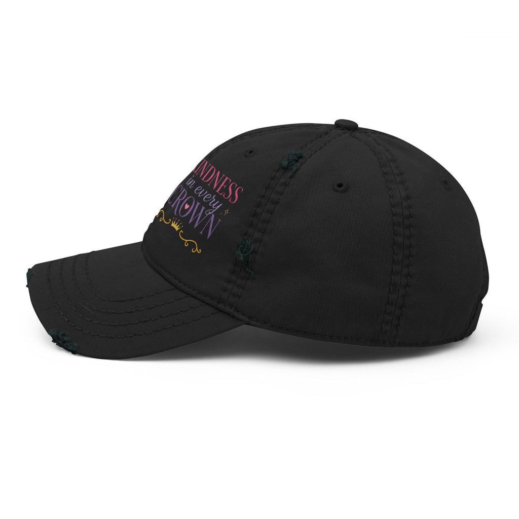 distressed-dad-hat-black-left-side-6a12ecc61c0f2 - Sweet Talks Tees
