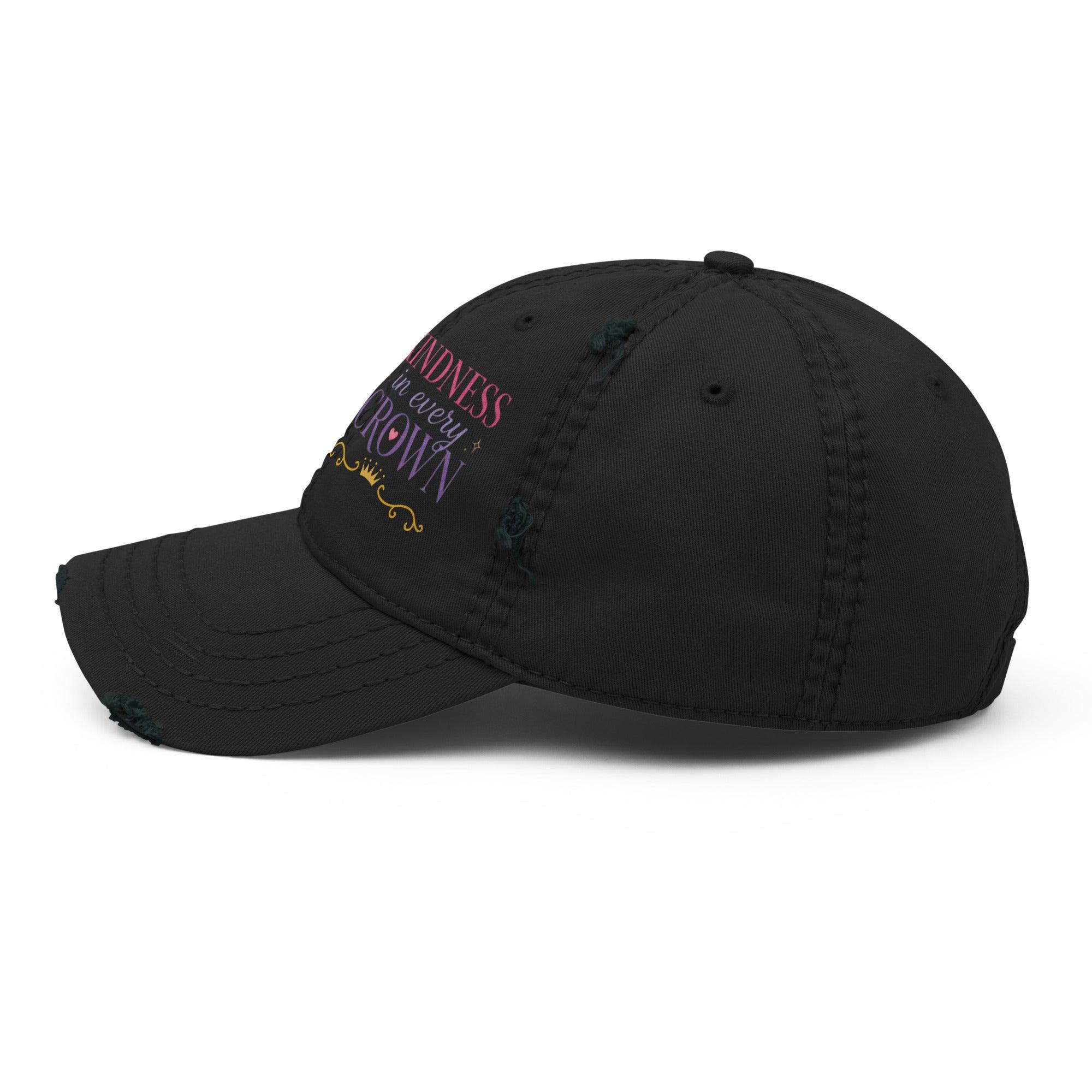 distressed-dad-hat-black-left-side-6a12ecc61c0f2 - Sweet Talks Tees