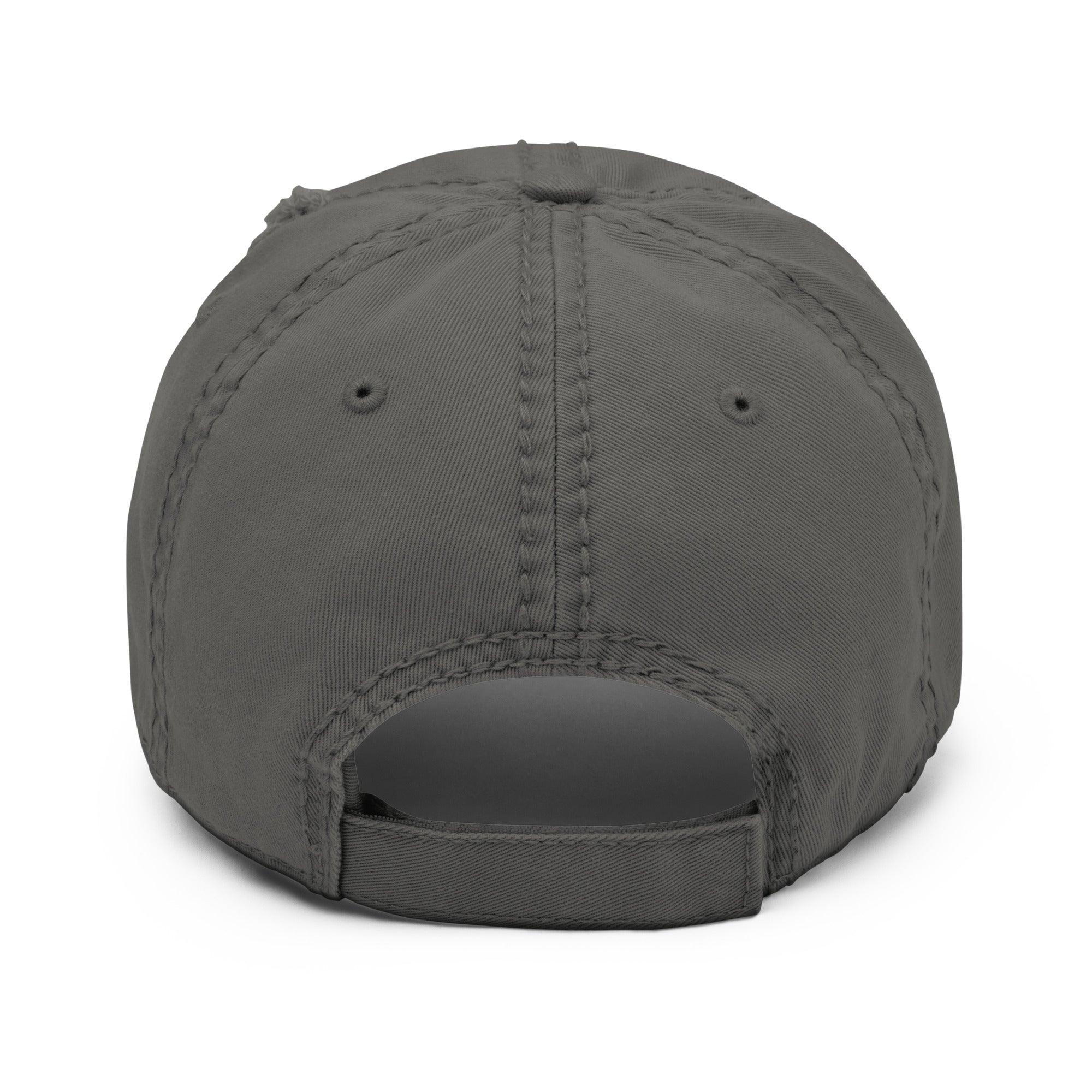 distressed-dad-hat-charcoal-grey-back-6a12ecc61ad5f - Sweet Talks Tees