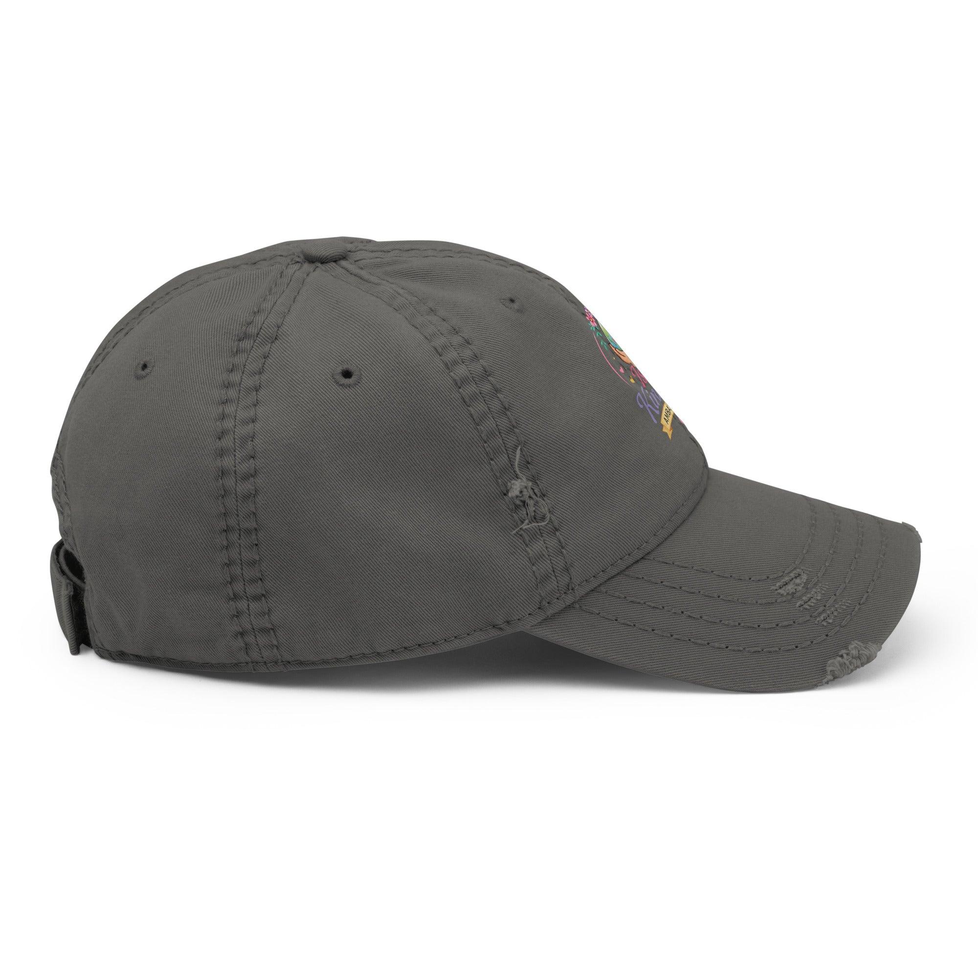 distressed-dad-hat-charcoal-grey-right-side-6a132ab96ebb4 - Sweet Talks Tees