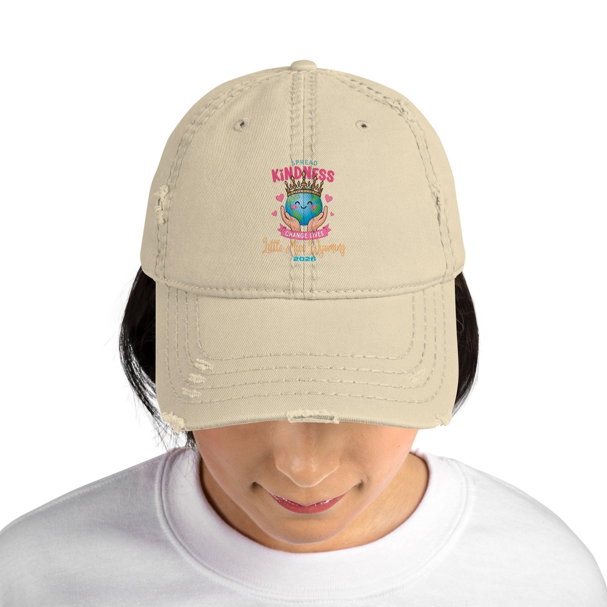 distressed-dad-hat-khaki-front-6a12e81401497 - Sweet Talks Tees