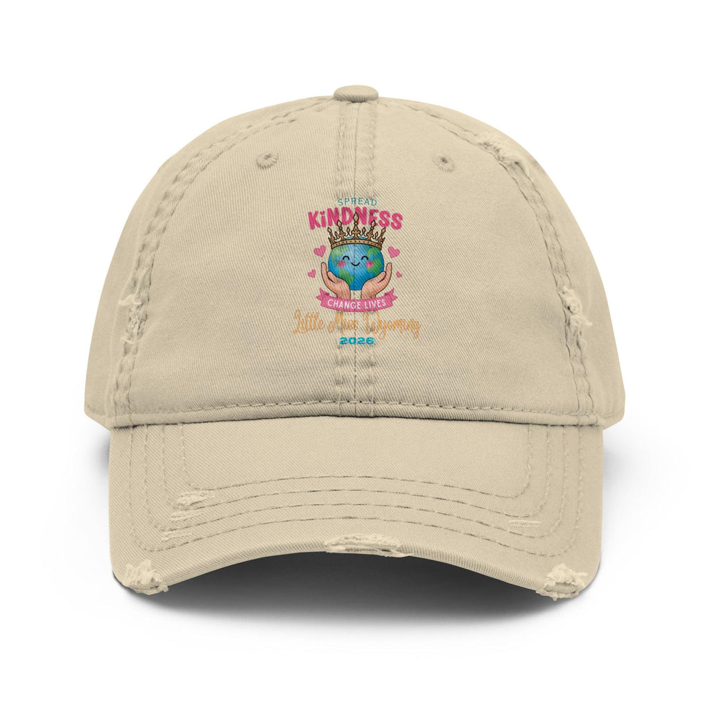 distressed-dad-hat-khaki-front-6a12e81403359 - Sweet Talks Tees