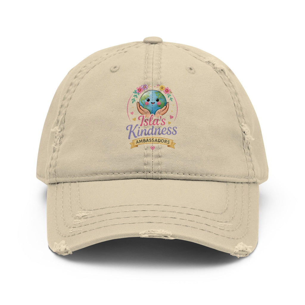 distressed-dad-hat-khaki-front-6a132ab96c71c - Sweet Talks Tees