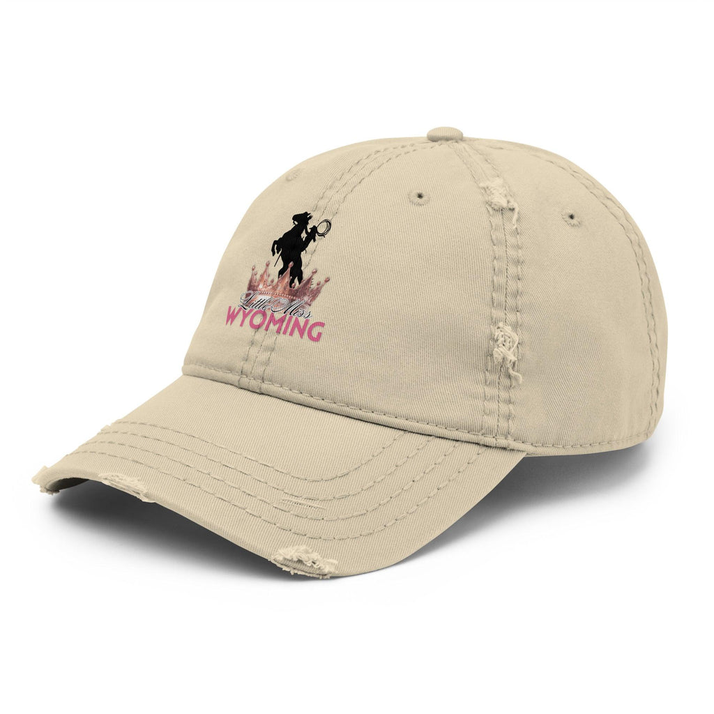 distressed-dad-hat-khaki-left-front-6a121cd7dee11 - Sweet Talks Tees