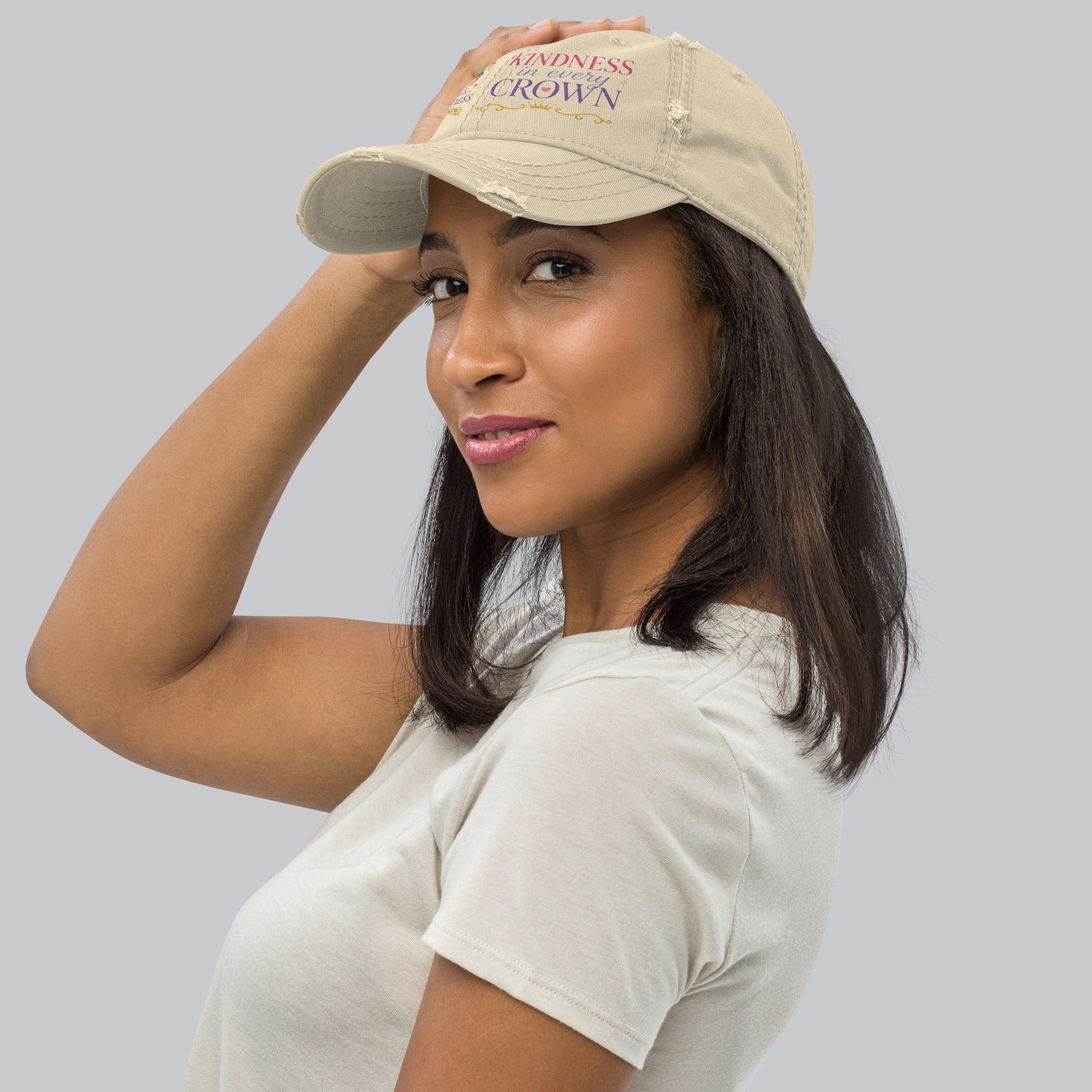 distressed-dad-hat-khaki-left-front-6a12ecc61d8e6 - Sweet Talks Tees
