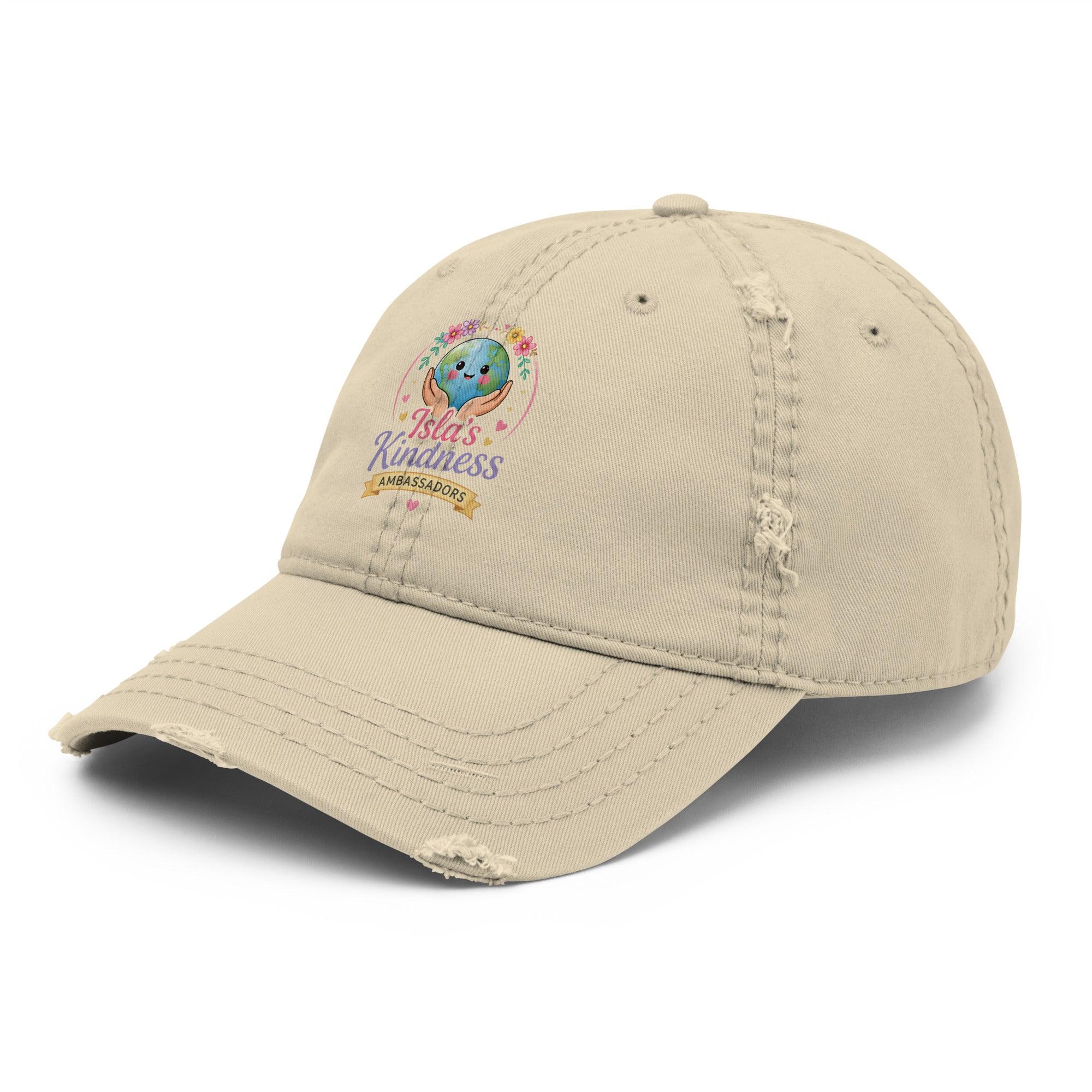 distressed-dad-hat-khaki-left-front-6a132ab96db37 - Sweet Talks Tees