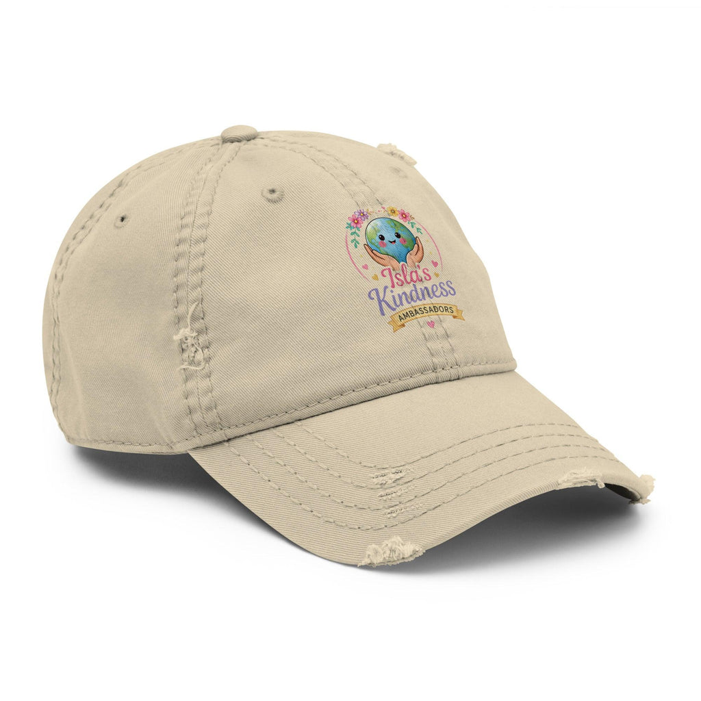 distressed-dad-hat-khaki-right-front-6a132ab96d4d5 - Sweet Talks Tees