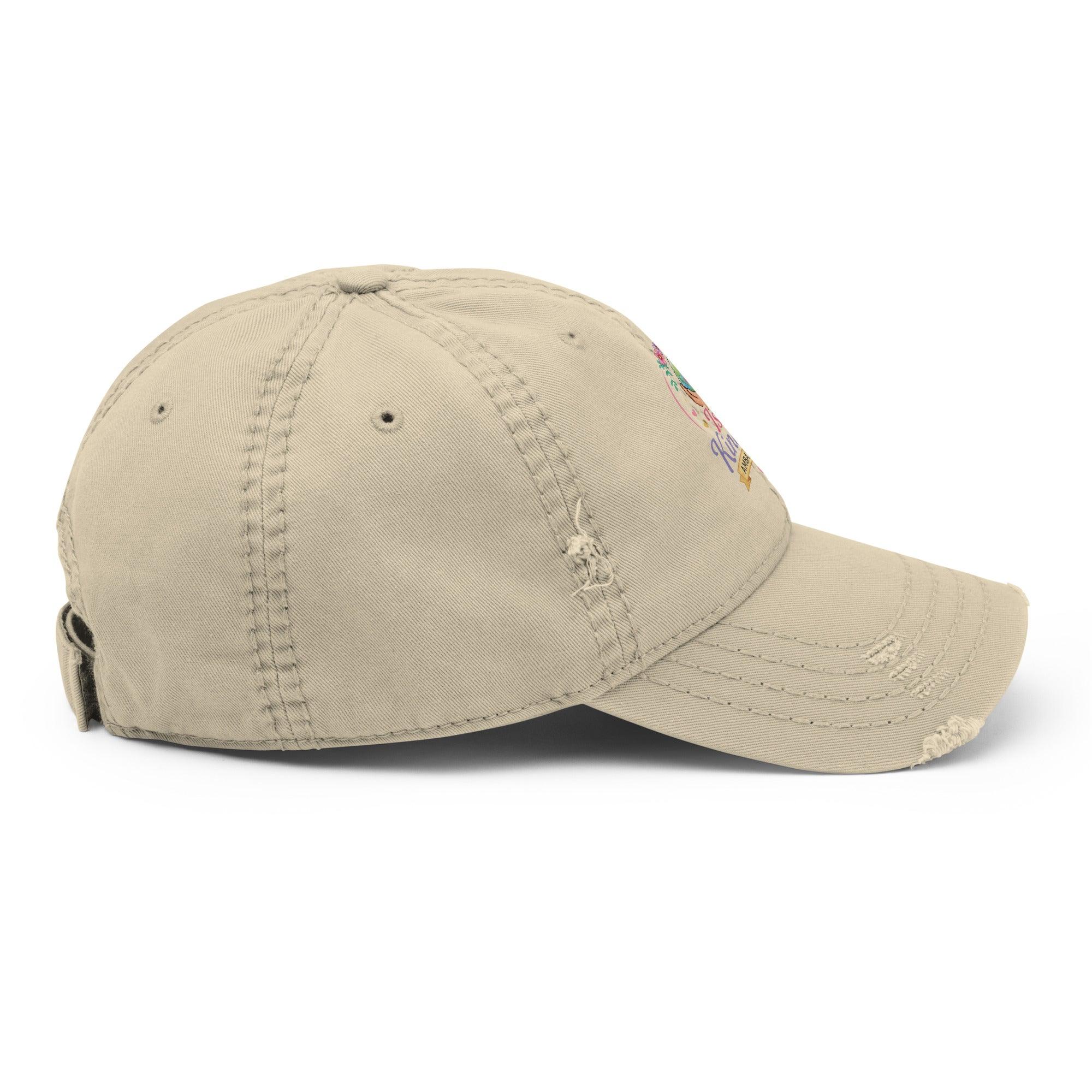distressed-dad-hat-khaki-right-side-6a132ab96eca7 - Sweet Talks Tees