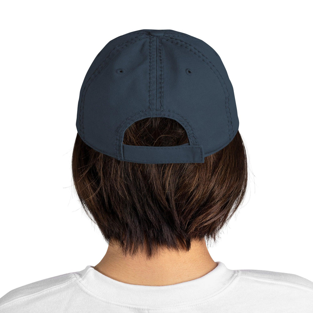 distressed-dad-hat-navy-back-6a12e814023a4 - Sweet Talks Tees