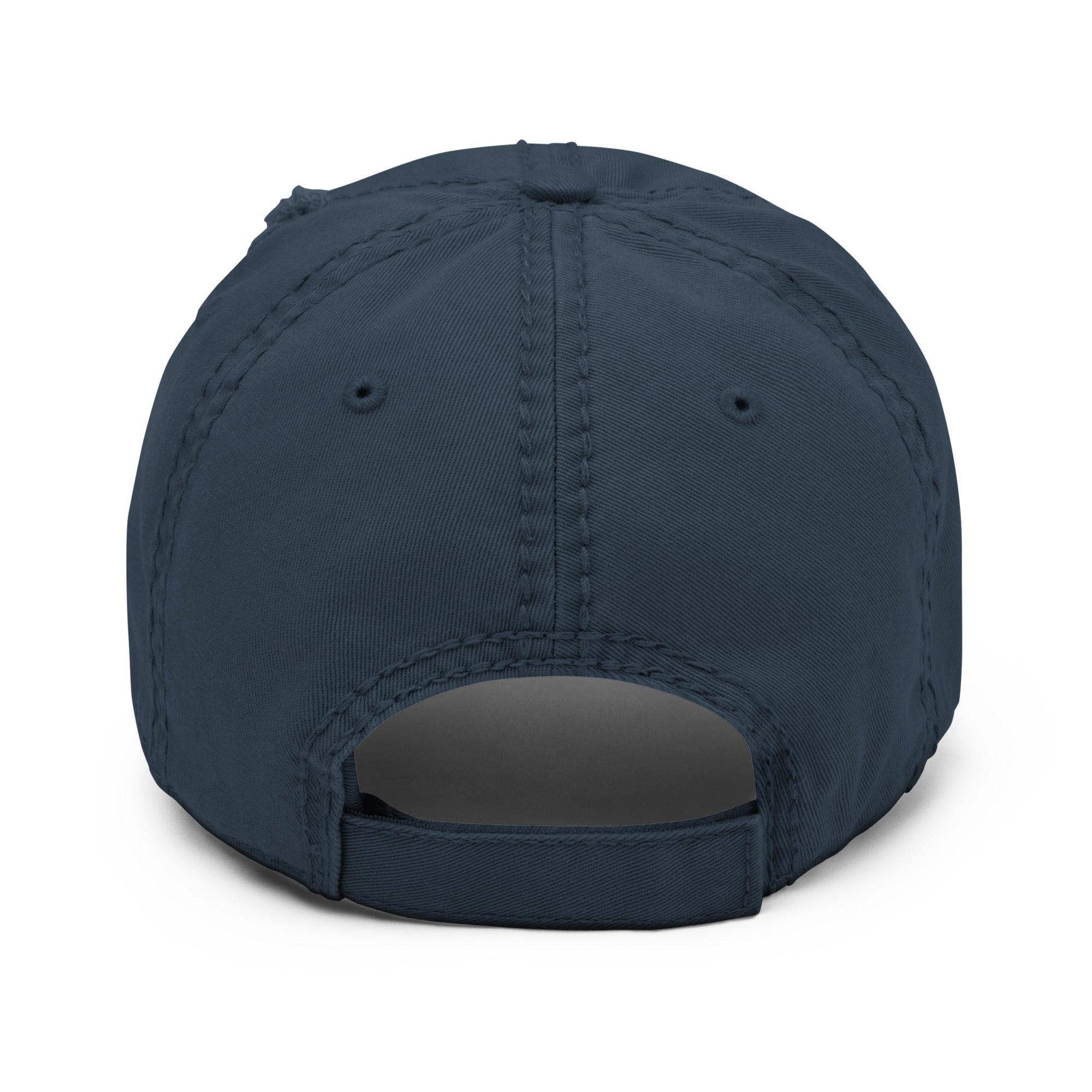 distressed-dad-hat-navy-back-6a12ecc61ae2e - Sweet Talks Tees
