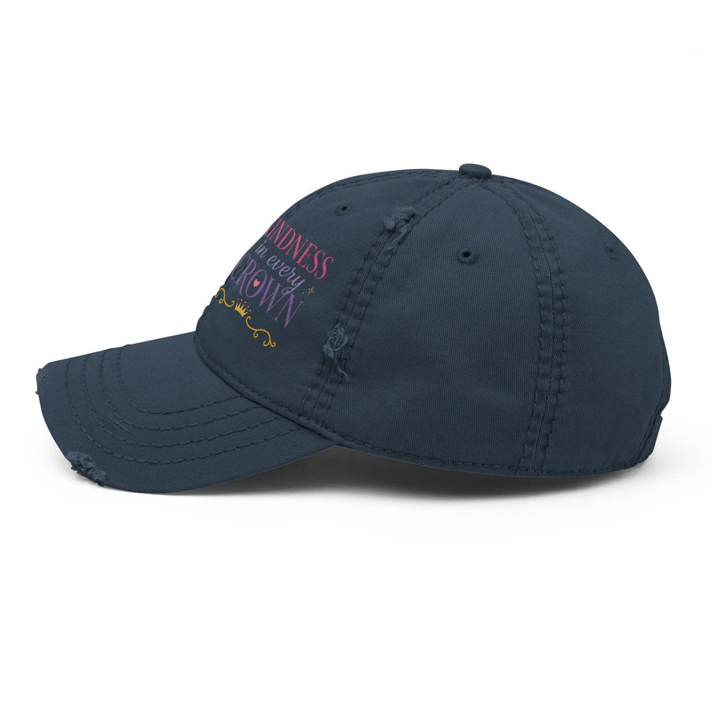 distressed-dad-hat-navy-left-side-6a12ecc61c2a9 - Sweet Talks Tees