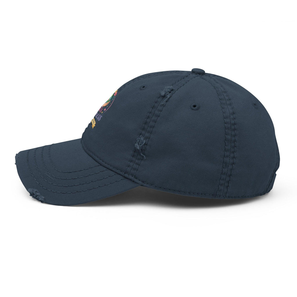distressed-dad-hat-navy-left-side-6a132ab96e477 - Sweet Talks Tees