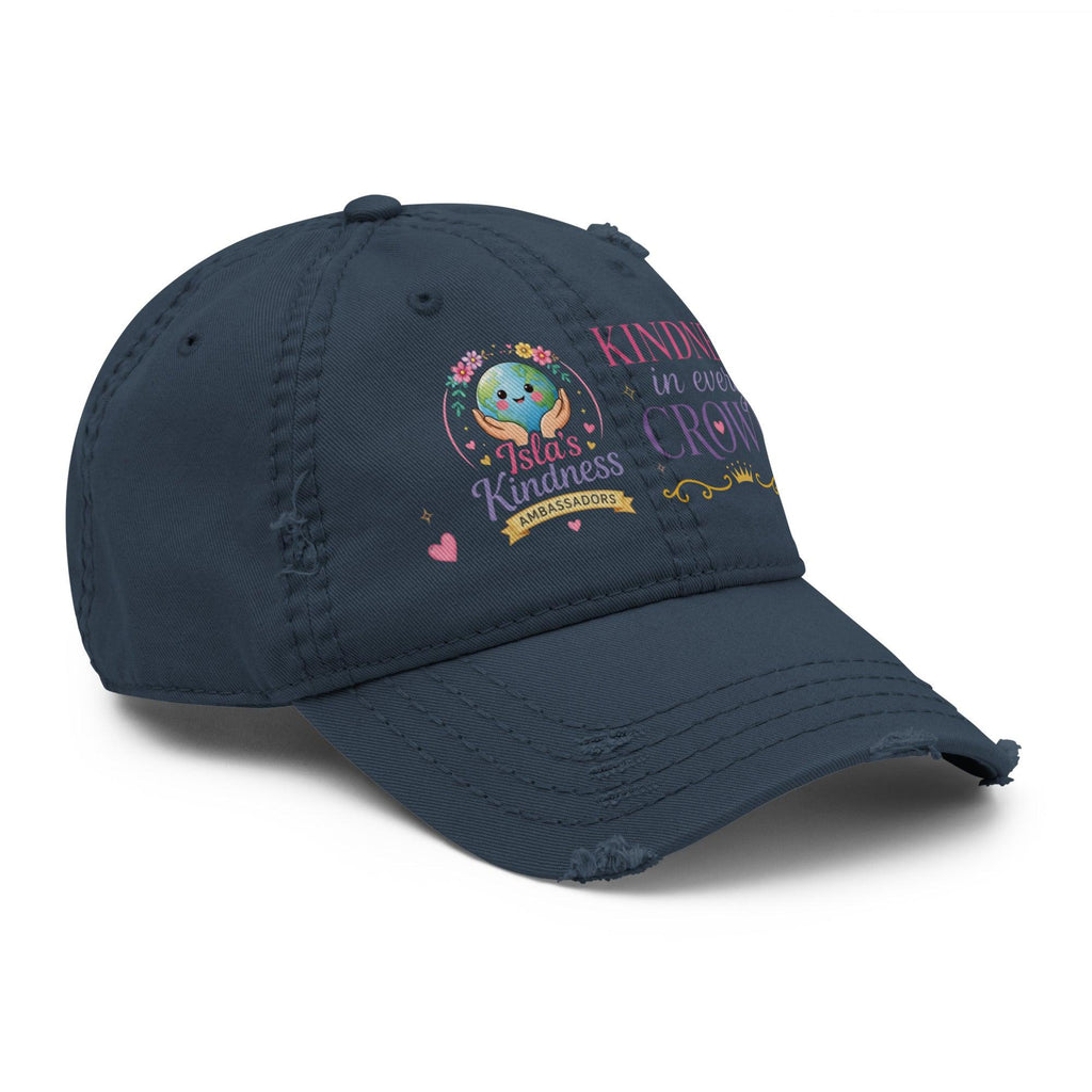 distressed-dad-hat-navy-right-front-6a12ecc61b4f2 - Sweet Talks Tees
