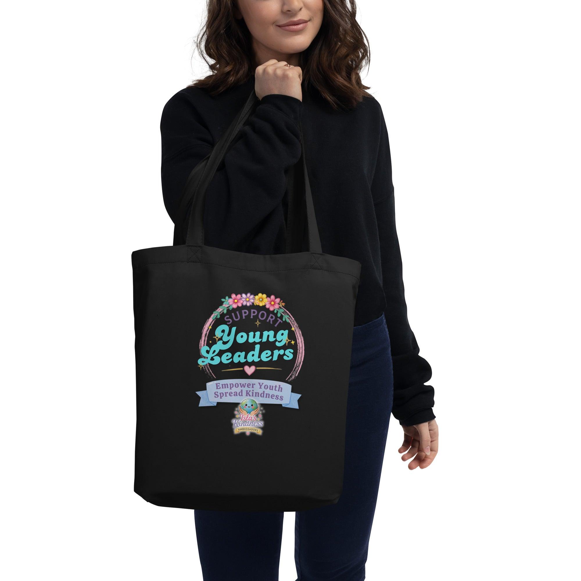 eco-tote-bag-black-front-6a12715c04eb7 - Sweet Talks Tees