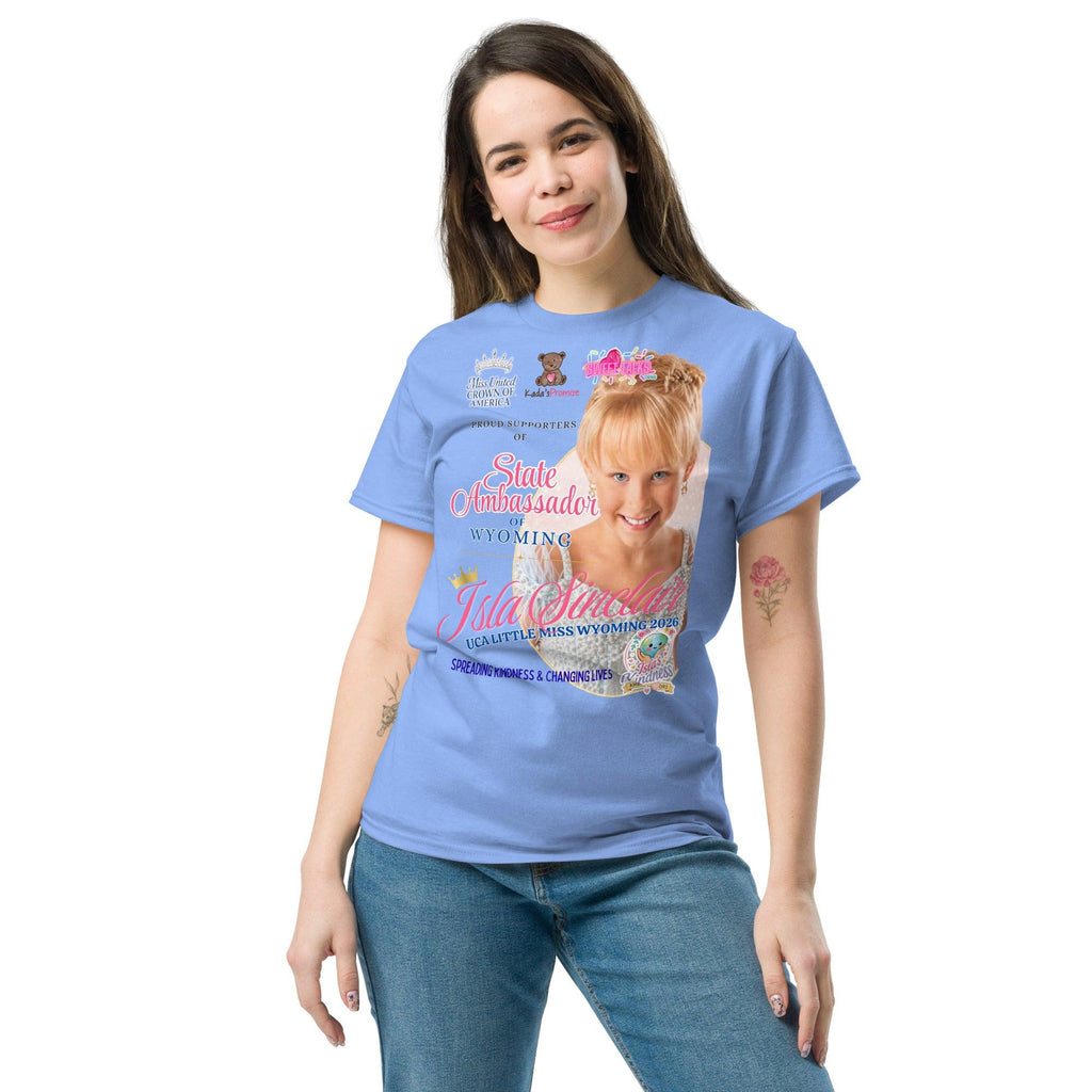 unisex-classic-tee-carolina-blue-front-6a133c8786e38 - Sweet Talks Tees