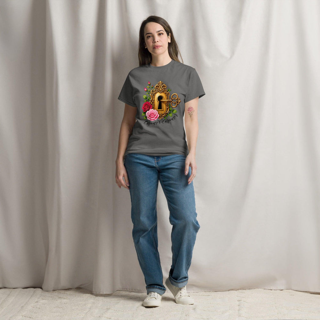 unisex-classic-tee-charcoal-front-69fcd7dc3e8ac - Sweet Talks Tees