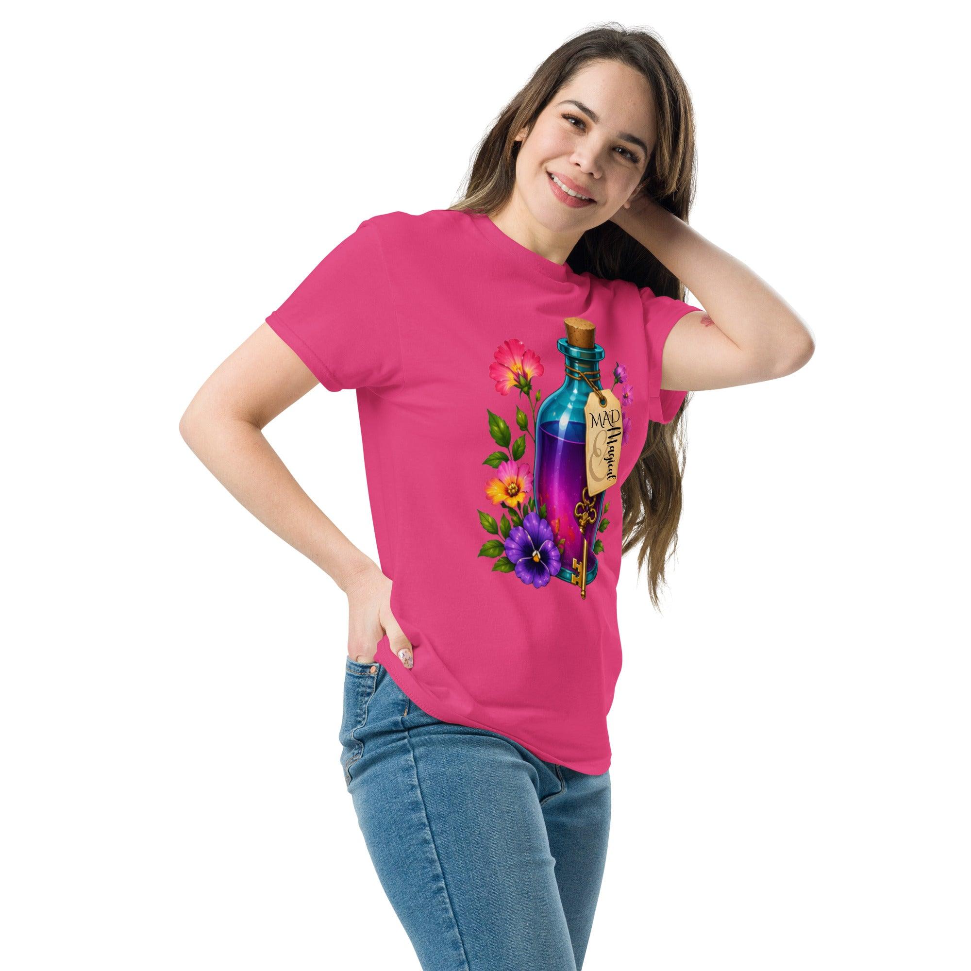 unisex-classic-tee-heliconia-left-front-69fcd234113da - Sweet Talks Tees