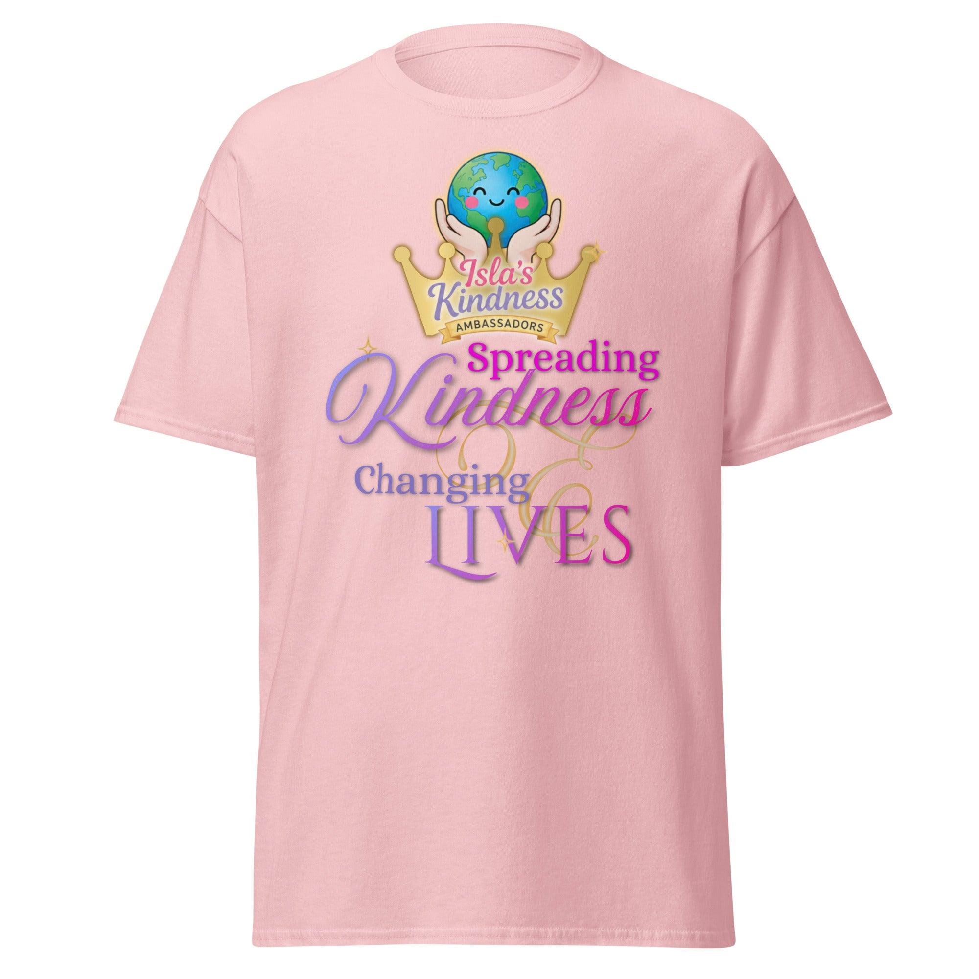 unisex-classic-tee-light-pink-front-6a132de785529 - Sweet Talks Tees
