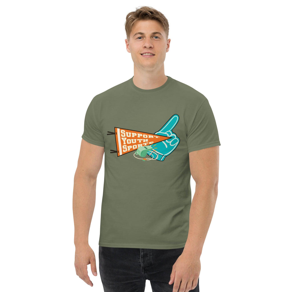 unisex-classic-tee-military-green-front-69bf55f76dcaa - Sweet Talks Tees
