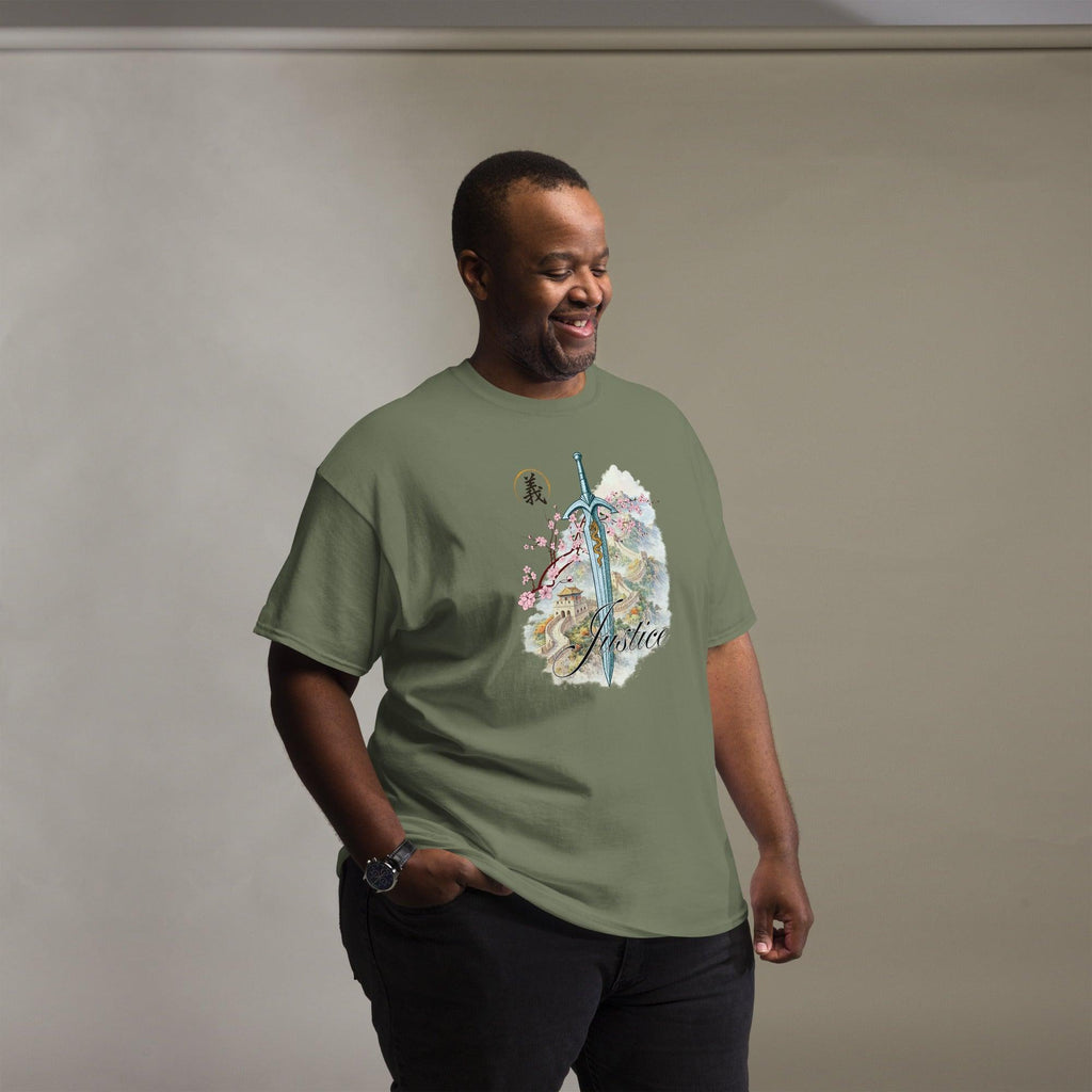 unisex-classic-tee-military-green-front-69fd42eb4f6ec - Sweet Talks Tees