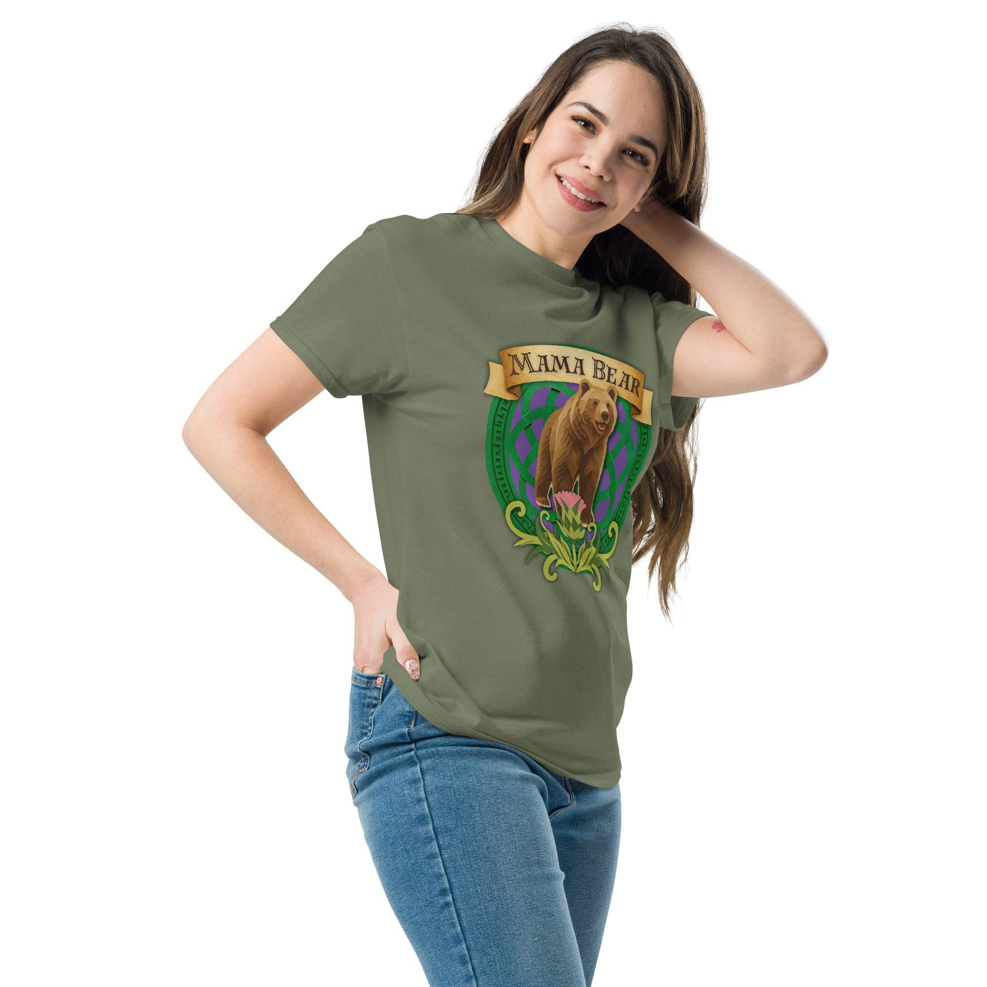 unisex-classic-tee-military-green-left-front-69fa6b1e482d9 - Sweet Talks Tees