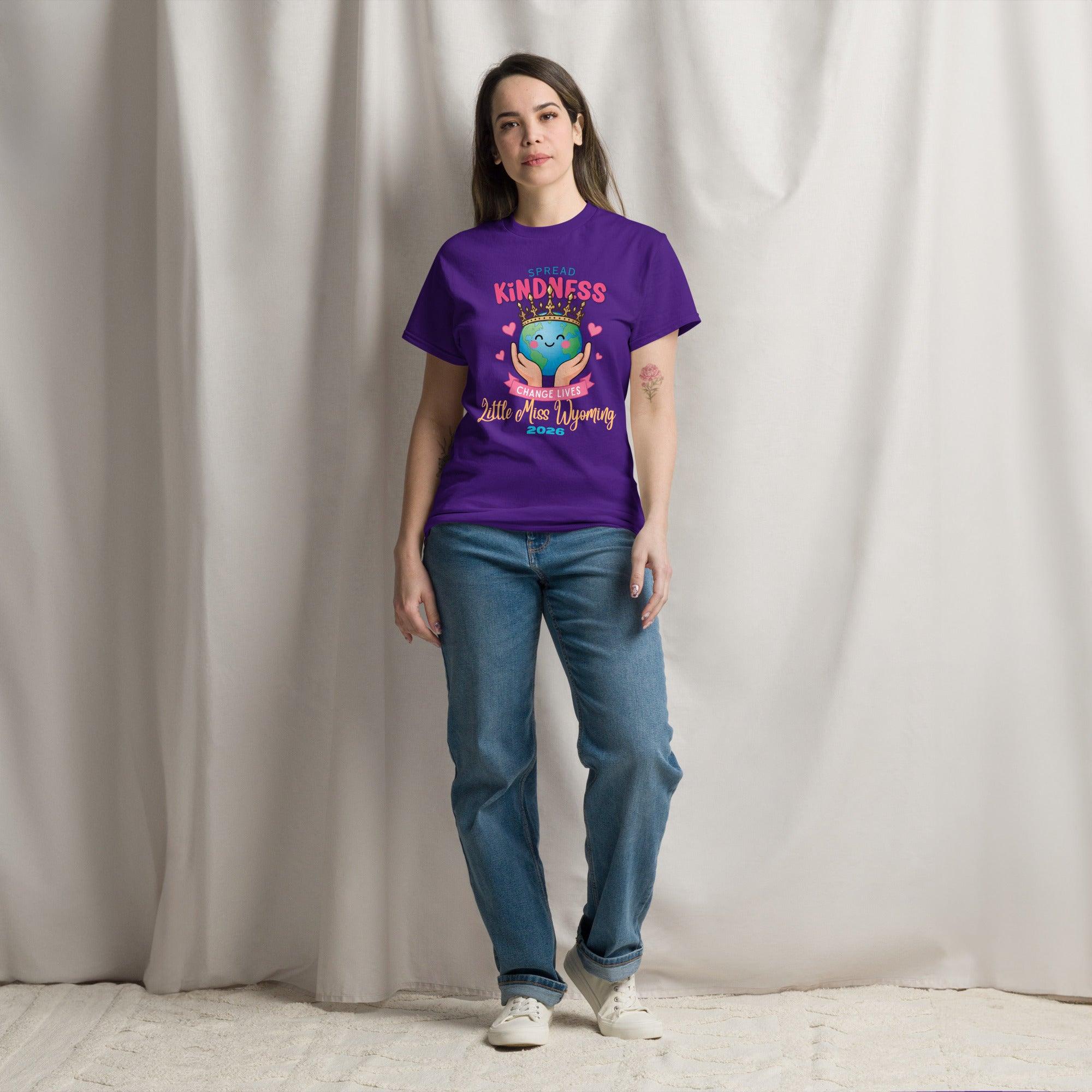 unisex-classic-tee-purple-front-6a1337e02d87f - Sweet Talks Tees