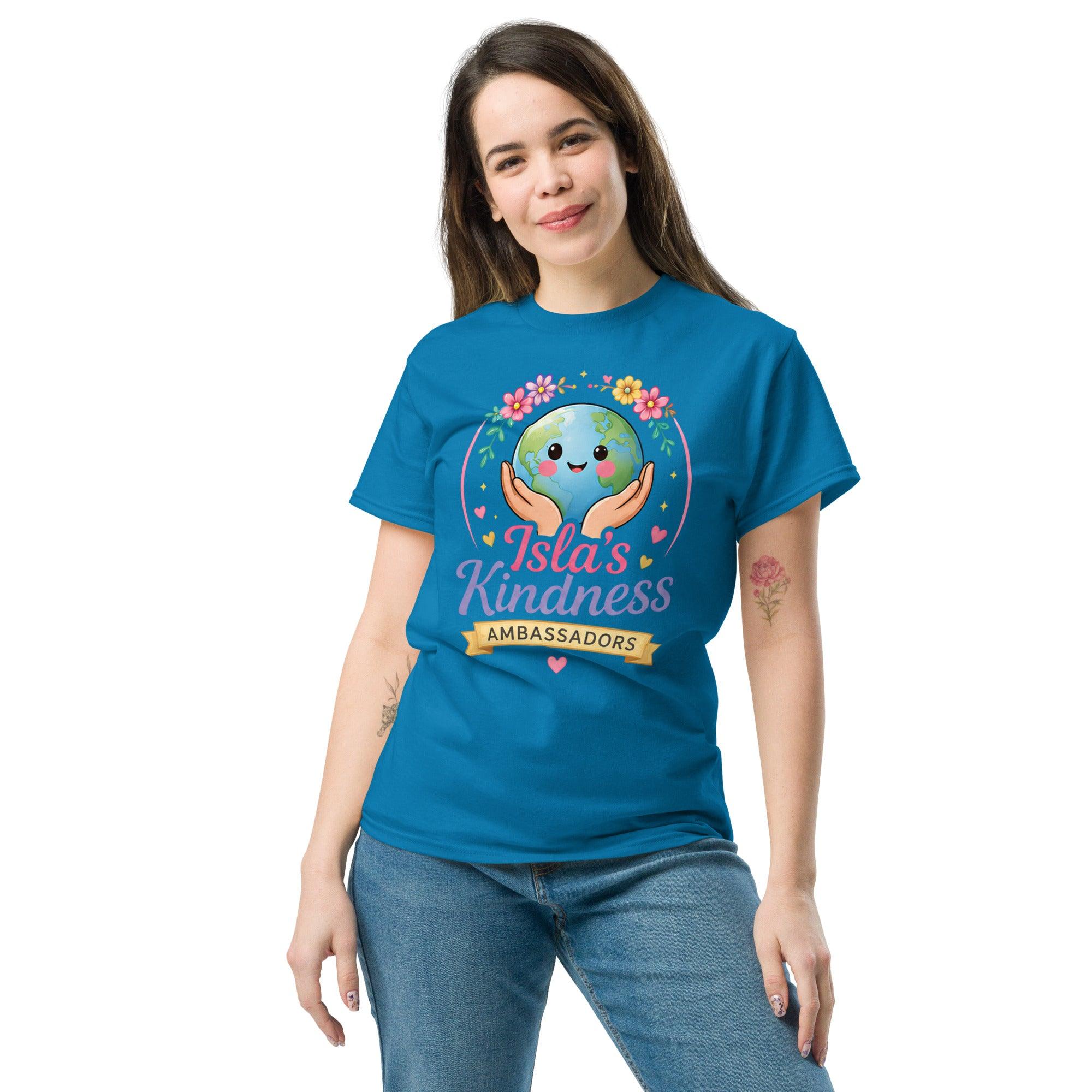 unisex-classic-tee-sapphire-front-6a133f0f3c0fe - Sweet Talks Tees